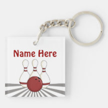 Bowling Keychain