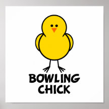 Bowlingfågelunge Print