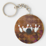 Bowlingklot & stift: 3D modellerar: Keychain Nyckel Ring