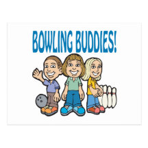 Bowlingkompisar Vykort