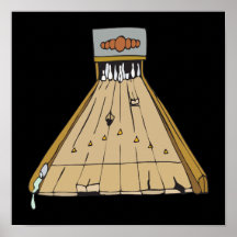 BowlingLanes Affisch