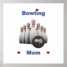 Bowlingmamma Affischer