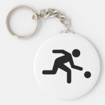 Bowlingspelare Nyckelringar