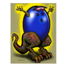 BowlingZilla Vykort