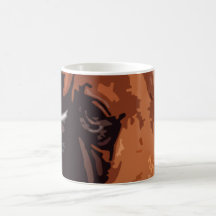 BOXAREHUND AVELNBLÅTT KAFFE KOPPAR