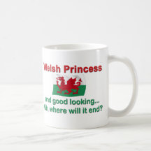 Bra Lkg walesisk Princess Kaffe Muggar