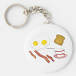 Bra morgon Keychain Nyckel Ring