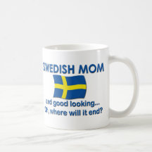 Bra tittar svensk mamma kaffe mugg