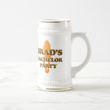 Brads ungkarlparty kaffe mugg