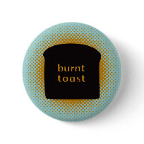 Bränd rostat bröd knäppas pins