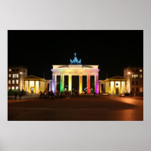 Brandenburger Tor Affisch