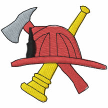 Brandmän broderade skjortan broderade polo tröjor