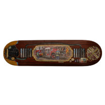 Brandmän - de moderna avfyrar lastbilen skate decks