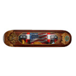 Brandman - jag ska satte ditt avfyrar ut skate board deck
