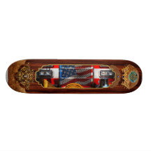 Brandman - jag ska satte ditt avfyrar ut skate board deck