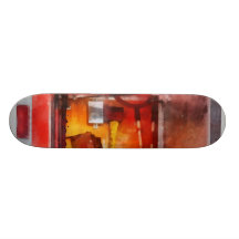 Brandman verktyg av handeln skate boards