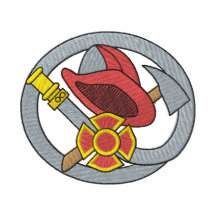 Brandmanlogotyp Broderad Tröja