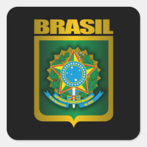 "Brasil guld ", Klistermärke