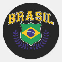 Brasil. Klistermärke