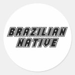 Brasiliansk inföding klistermärke