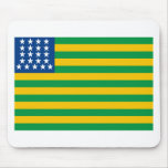 Brasilien flagga (1889) mus matta