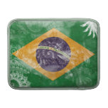 Brasilien flagga MacBook air sleeve