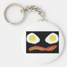 Breakface på svart nyckelringar