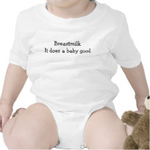 Breastmilk gör det en bebisbra tee shirt