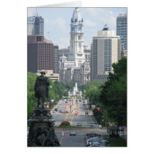 Bred gata - Philadelphia Kort
