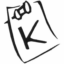 Brev K noterar monogramen broderade skjortan Broderad Pikétröja