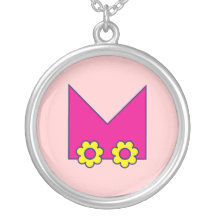 Brev M i Flores rosor Halsband