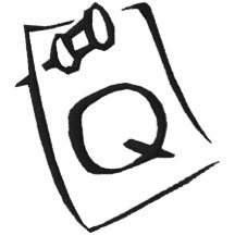 Brev Q noterar monogramen broderade skjortan