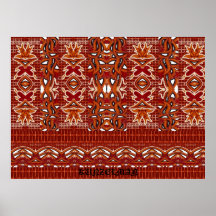 "BRIC för grafikdesign GICLEE för A BRAC" TRYCK Affisch
