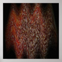 bricked abstrakt kanfas affisch