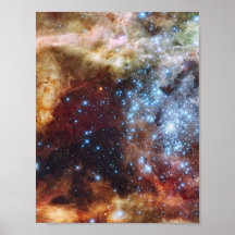 Briljant regnbågeNebula 30 Doradus Print
