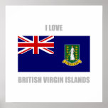 British Virgin Islands Affisch
