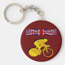 Britt som cyklar Tshirts, och novelty som cyklar g Nyckel Ringar