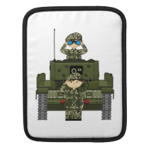 Brittisk armésoldat- och tankipad sleeve