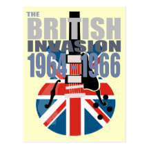 Brittisk invasion 2 vykort