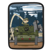 Brittisk ipad sleeve för armésoldat- och tankplats