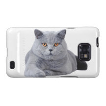 Brittisk shorthairkatt galaxy s2 skydd