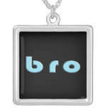 Bro för en broder personliga halsband