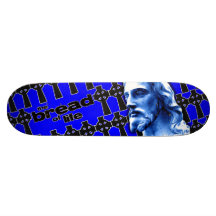 Bröd av livblått med Jesus Skate Deck
