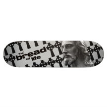 Bröd av livgrått med Jesus Skate Deck