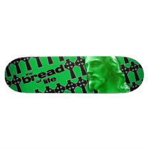 Bröd av livgrönt med Jesus Skate Board Deck