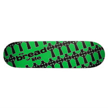 Bröd av livgrönt skateboard