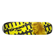 Bröd av livgult med Jesus Skate Deck