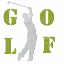 Broderad Golf spårar jackan