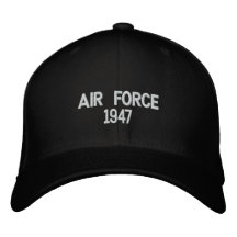 Broderad hatt för flygvapen 1947