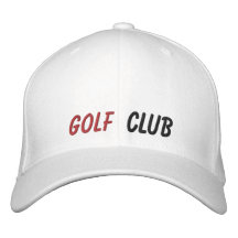 Broderad hattgolfklubb